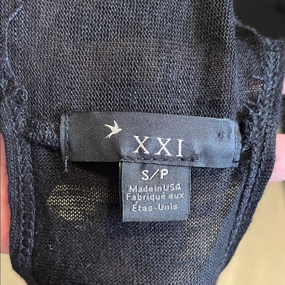 Forever 21 Black Knit Top - Picture 2 of 2